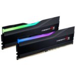 نورپردازی رم کامپیوتر جی اسکیل G.Skill Trident Z5 RGB 64GB (2×32GB) DDR5 6000MHz CL36