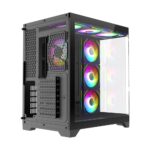پشت کیس گیمینگ گیم مکس GameMax HYPE-A Black