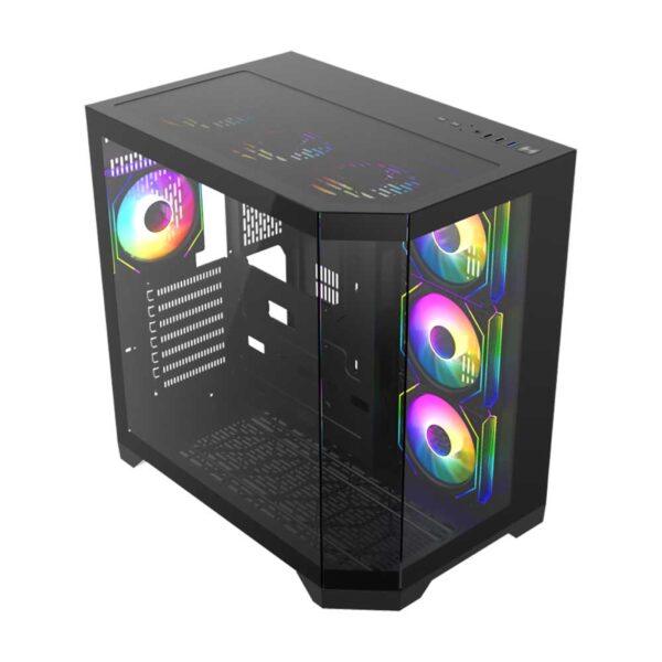 کیس گیمینگ گیم مکس GameMax HYPE-A Black