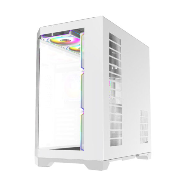 روبروی کیس گیمینگ گیم مکس GameMax HYPE-A White