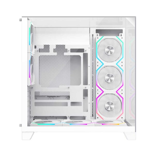 بغل کیس گیمینگ گیم مکس GameMax INFINITY PRO White