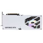 پشت کارت گرافیک ام اس آی MSI RTX 5080 TRIO 16GB OC WHITE