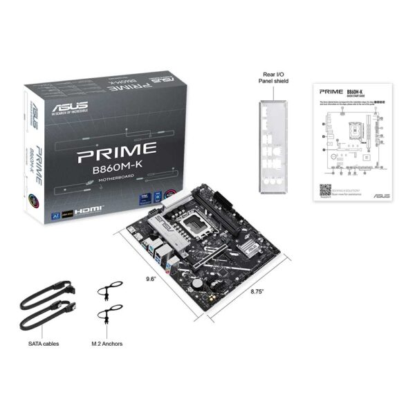 تجهیزات مادربرد ایسوس ASUS PRIME B860M-K
