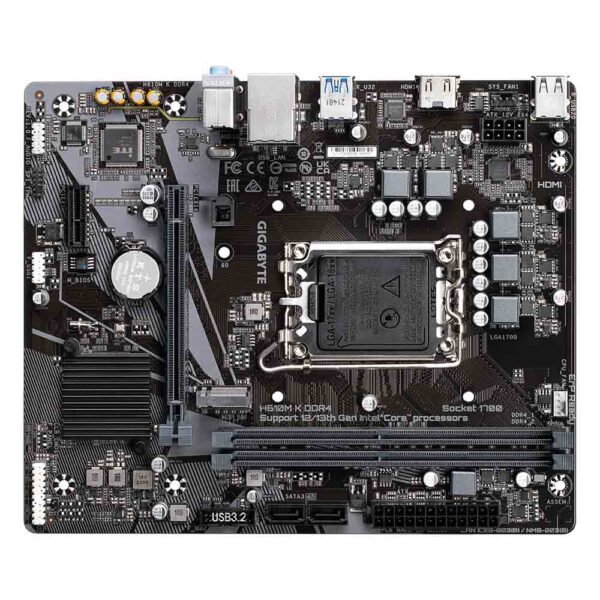 عکس مادربرد گیگابایت GIGABYTE H610M-K DDR4