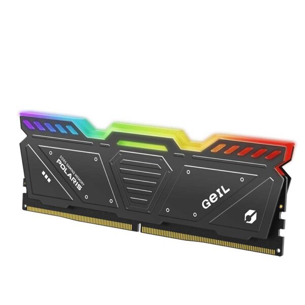 نمای رم کامپیوتر جیل Geil POLARIS RGB 32GB (2×16GB) DDR5 5600MHz