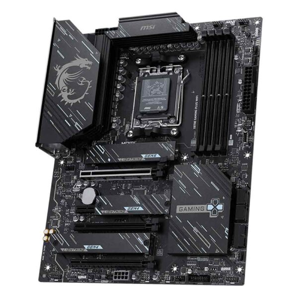 نمای مادربرد ام اس آی MSI X870E PLUS WIFI