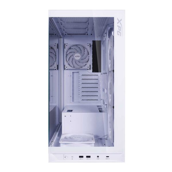 روبروی کیس ای دیتا ADATA XPG INVADER X BTF MID-TOWER CHASSIS White