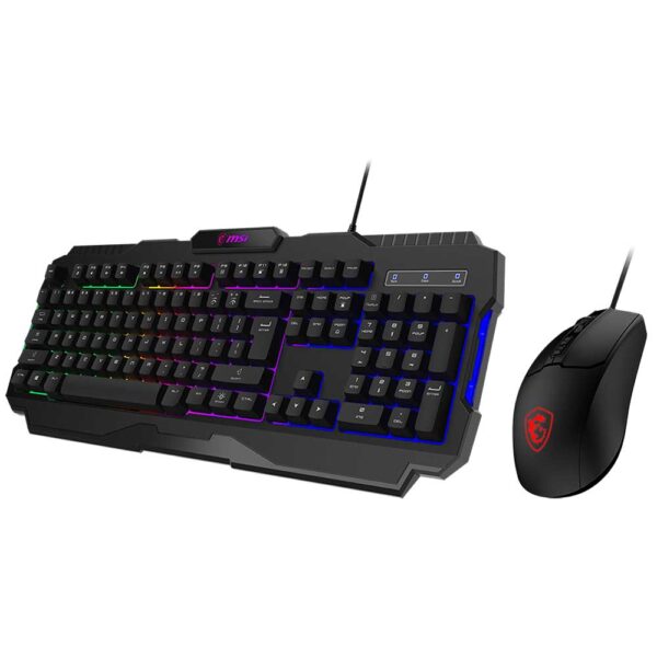 رخ ست موس و کیبورد گیمینگ ام اس آی MSI FORGE GK100 COMBO