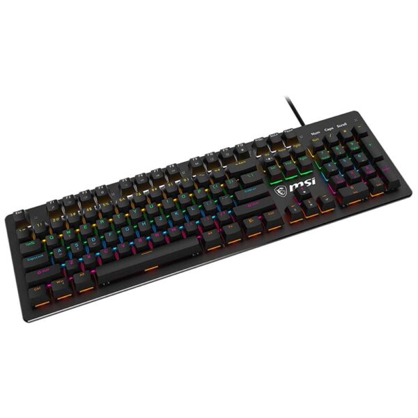 دور کیبورد گیمینگ ام اس آی MSI FORGE GK300 BLUE SWITCHES