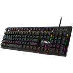 نمای کیبورد گیمینگ ام اس آی MSI FORGE GK300 BLUE SWITCHES