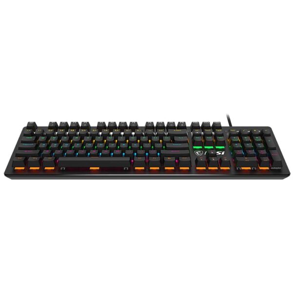 روبروی کیبورد گیمینگ ام اس آی MSI FORGE GK300 BLUE SWITCHES