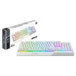 جعبه کیبورد گیمینگ ام اس آی MSI VIGOR GK30 WHITE