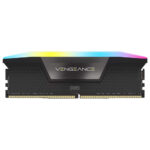 رم کامپیوتر کرسیر CORSAIR VENGEANCE RGB 32GB (2×16GB) DDR5 6400MHz CL36