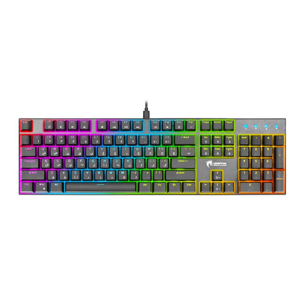 کیبرد گرین GREEN GK802-RGB
