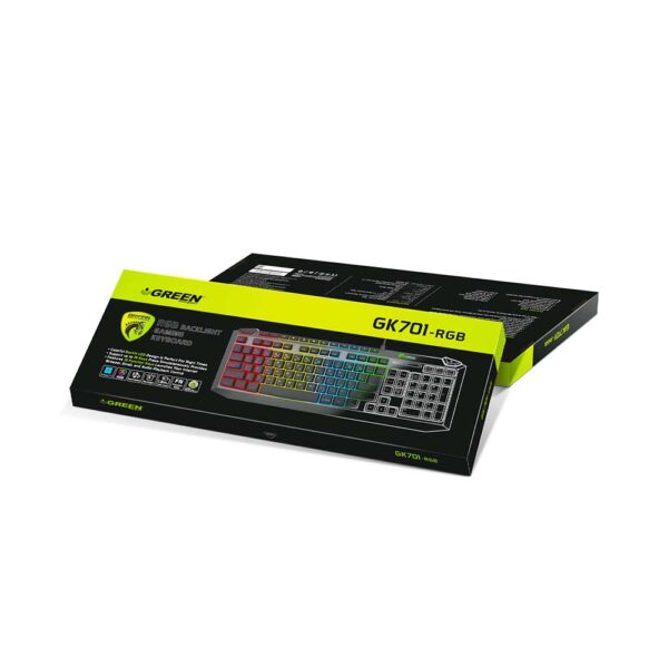 جعبه کیبرد گرین GREEN GK701-RGB
