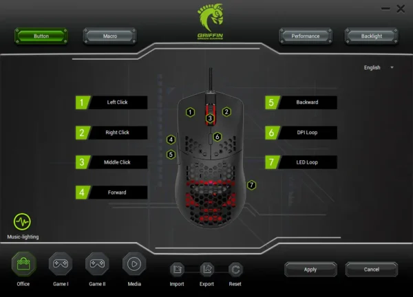 موس گرین GREEN GM606-RGB - Image 10