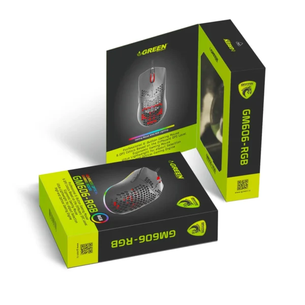 موس گرین GREEN GM606-RGB - Image 11