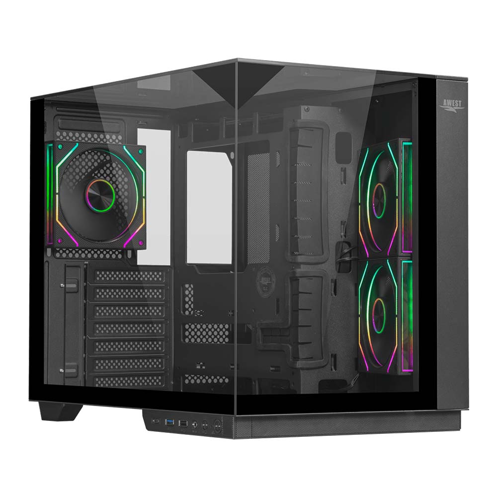 کیس گیمینگ اوست AWEST AQ17TG-B