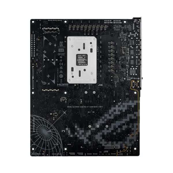 پشت مادربرد ایسوس ROG STRIX X870-F GAMING WIFI