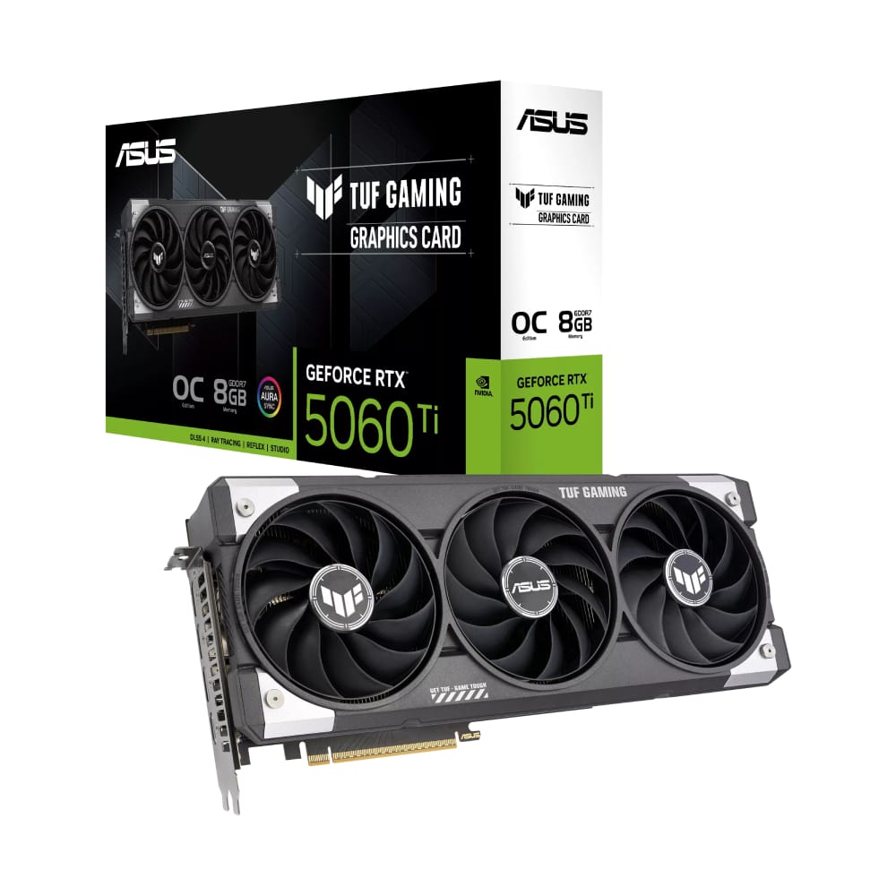 کارت گرافیک ایسوس ASUS TUF RTX 5060 Ti 8GB OC