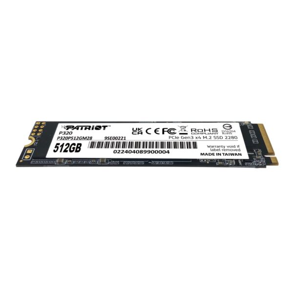 حافظه SSD پتریوت Patriot P320 M.2 512GB