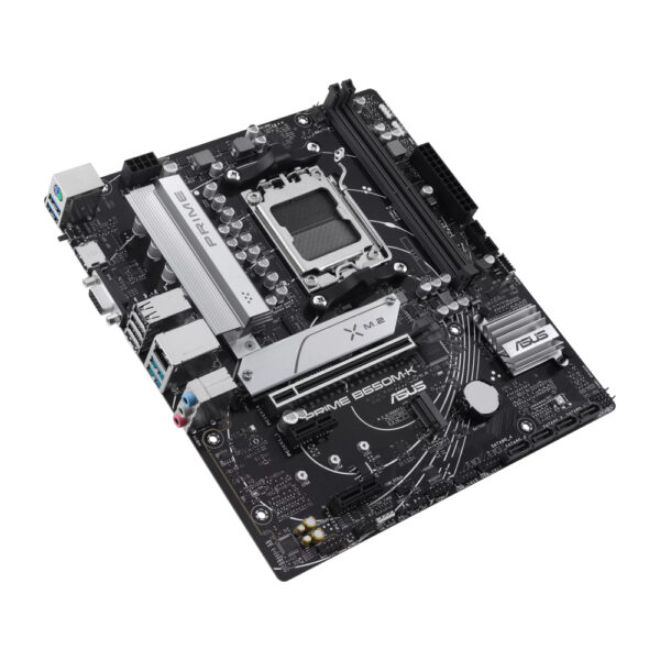 نمای کناری مادربرد ایسوس ASUS PRIME B650M-K