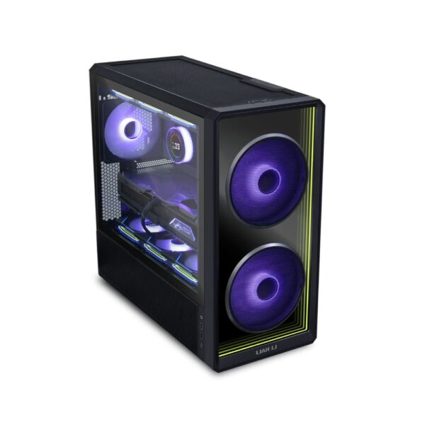 نمای کناری کیس لیان لی Lian Li LANCOOL 217 INF BLACK