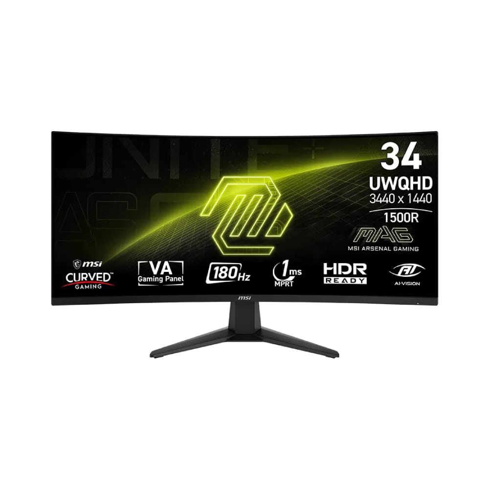 مانیتور ام اس آی 34 اینچ MSI MAG346CQ