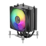 نمای کناری خنک کننده پردازنده مستر‌تک مدل Master Tech NOVA 200