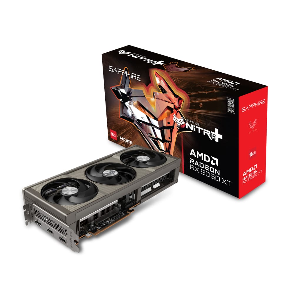 کارت گرافیک سافایر SAPPHIRE NITRO+ RX 9060 XT 16GB OC