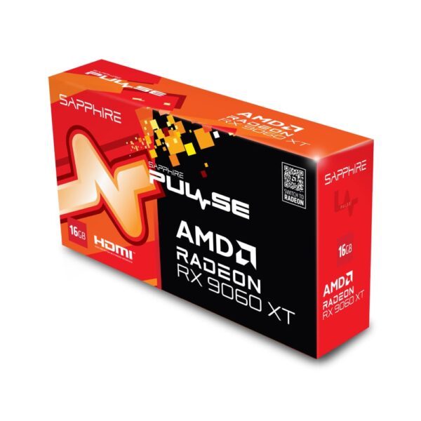 جعبه کارت گرافیک سافایر SAPPHIRE PULSE RX9060 XT 16GB OC