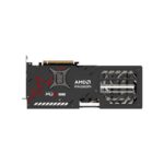 پشت کارت گرافیک سافایر SAPPHIRE PULSE RX9070 XT 16GB