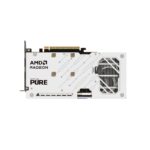 پشت کارت گرافیک سافایر SAPPHIRE PURE RX9060 XT 16GB OC