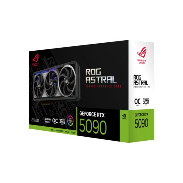 جعبه کارت گرافیک ایسوس ASUS ROG Astral RTX 5090 32GB OC