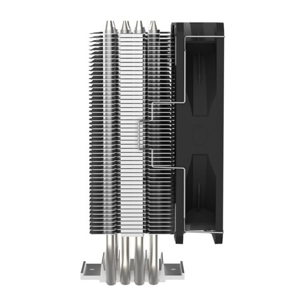 نمای کناری خنک کننده پردازنده کولر مستر Cooler Master 212 Spectrum V3