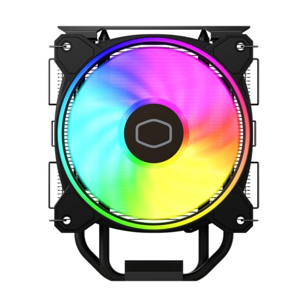 نمای روبرو خنک کننده پردازنده کولر مستر Cooler Master HYPER 212 HALO