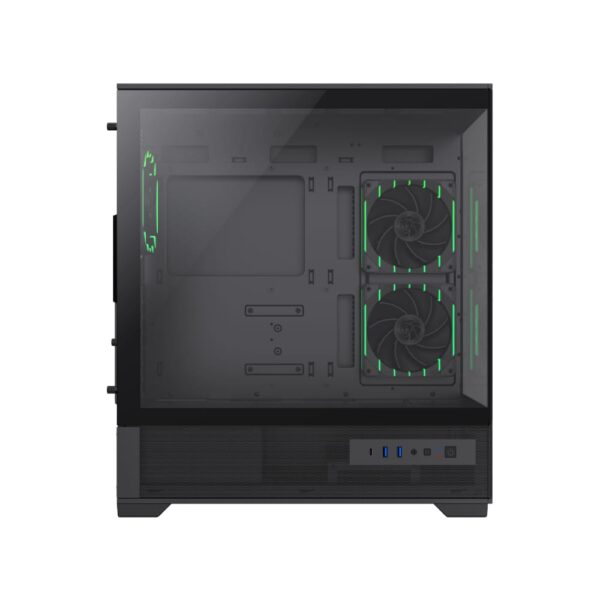 نمای شیشه‌ایی کیس گیمینگ گیم مکس GameMax Vista 2 AB