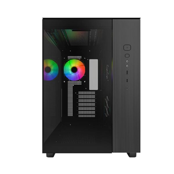 نمای روبرو کیس گیمینگ مونتک MONTECH KING 65 PRO