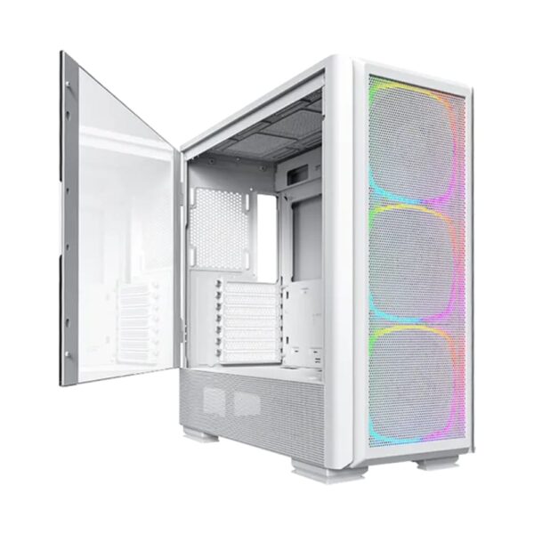 پنل شیشه‌ایی کیس گیمینگ مونتک MONTECH SKY TWO GX White