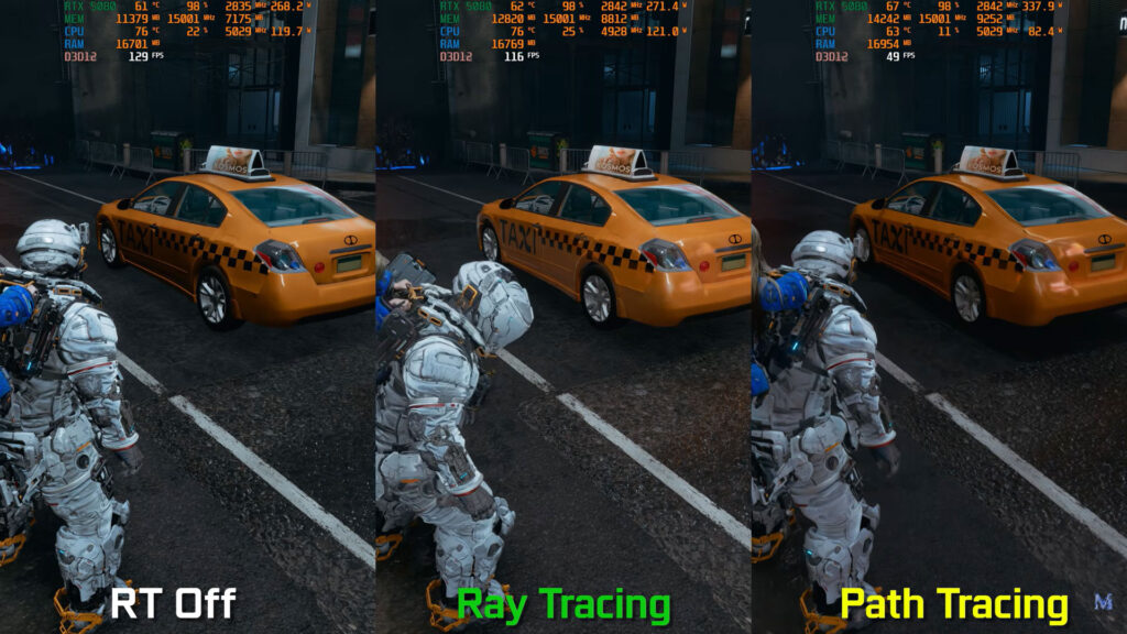 پرفورمنس بازی Pragmata با ری تریسینگ و Path Tracing